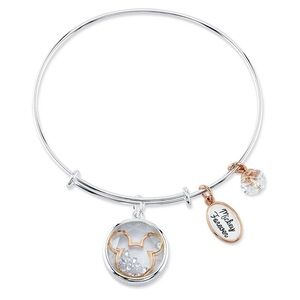 Disney Mickey Forever Stainless Steel Bangle Bracelet